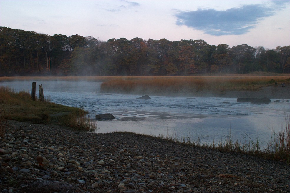Tide coming in