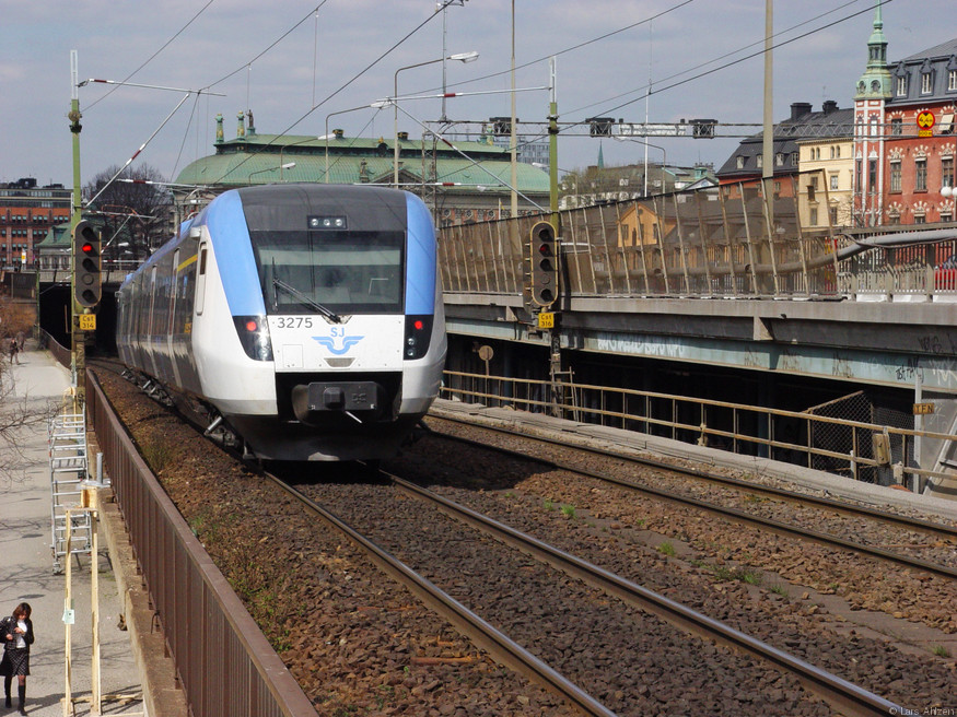 Rail X53 3275 Riddarholmen
