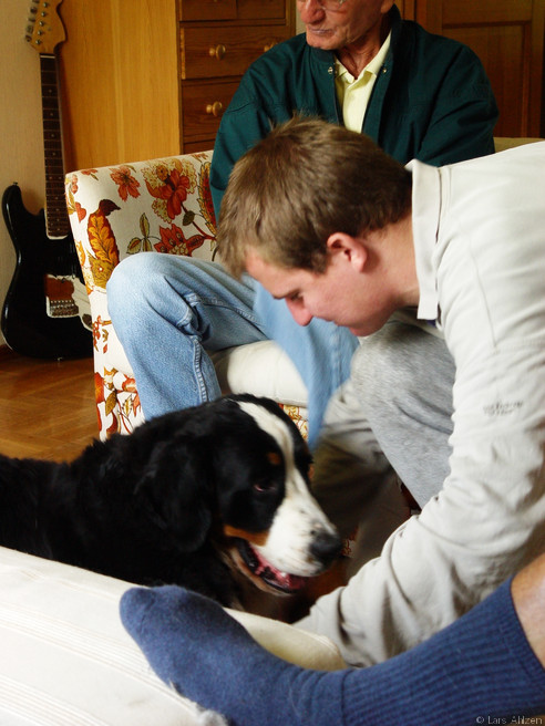 People + Dog